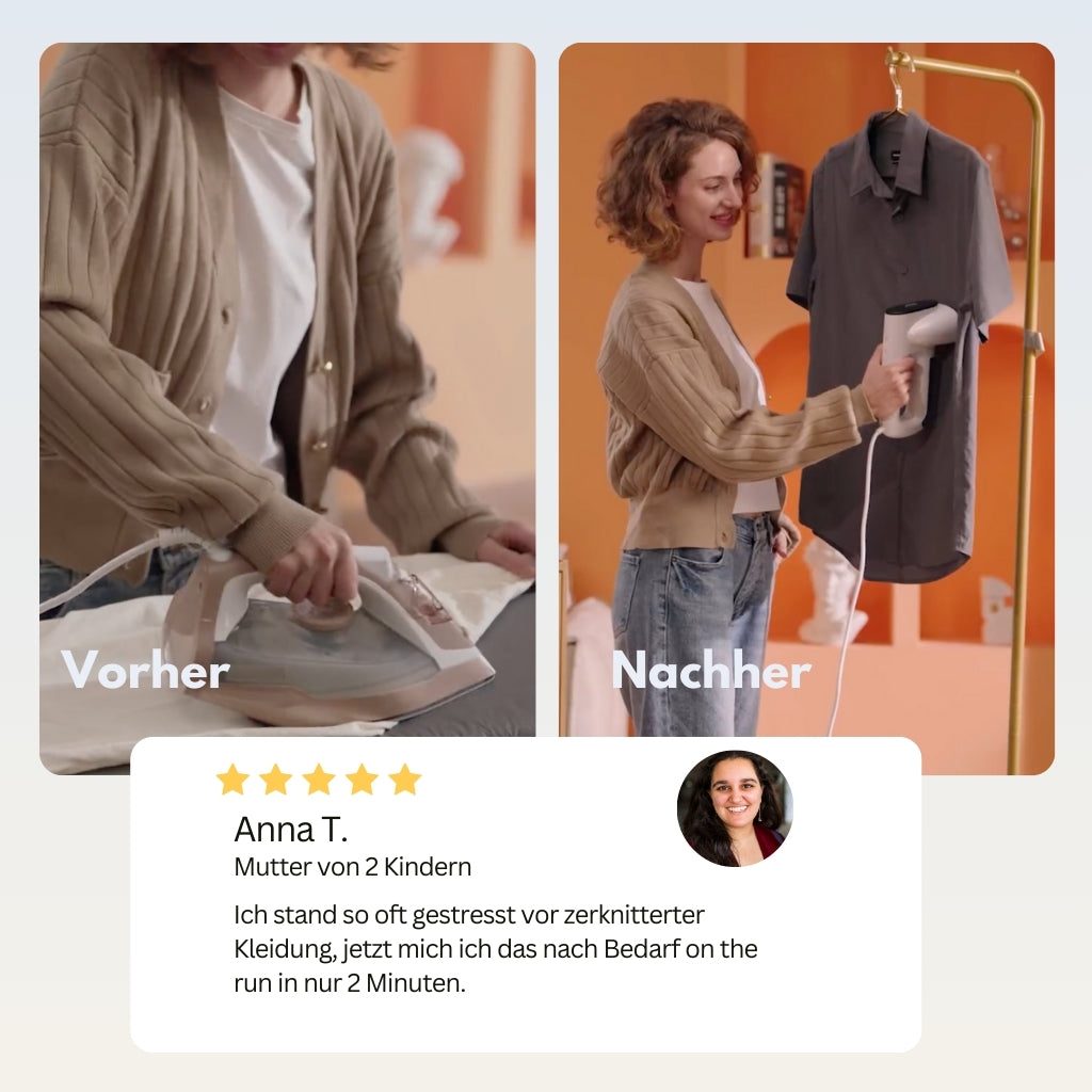 Steamly™ – Bügeln neu gedacht