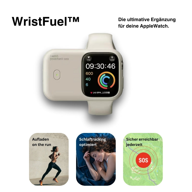 WristFuel™ - immer verbunden, immer aktiv